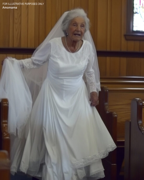 70-Year-Old Woman Showed up at My Father’s Funeral in a Wedding Dress and Revealed a Story No One in Our Family Knew