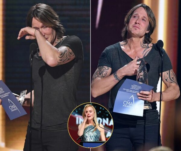 Nicole Kidman Stood By Husband Keith Urban As The Received The Entertainer Of The Year At The CMA Awards