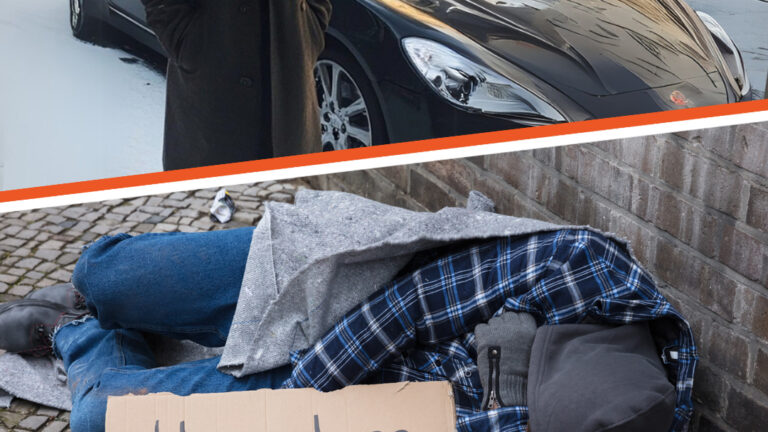 Man Lying on Carton near Walmart in the Christmas Cold Is Ignored by Many, Young Boy Takes Pity — Story of the Day