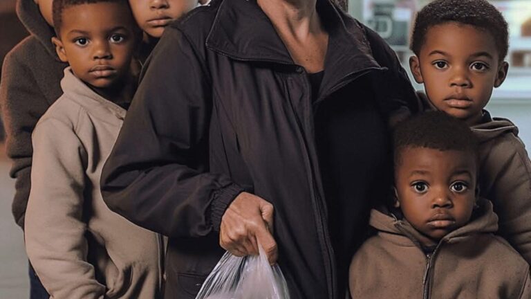 Mom of Quintuplets Can’t Pay For Groceries, Voice behind Says, ‘Your Bill Is Already Covered’