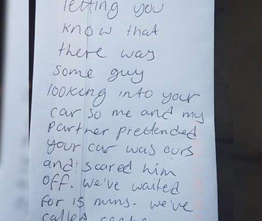 I FOUND A NOTE ON MY CAR—AND WHAT IT SAID MADE MY BLOOD RUN COLD