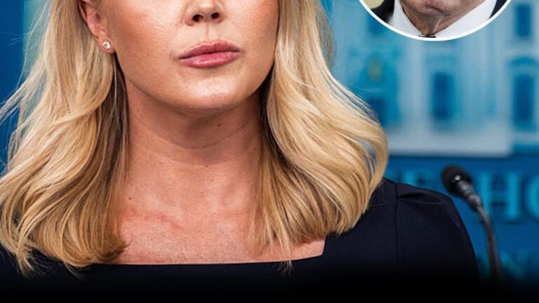 Karoline Leavitt under fire for “disgusting” comment about Joe Biden