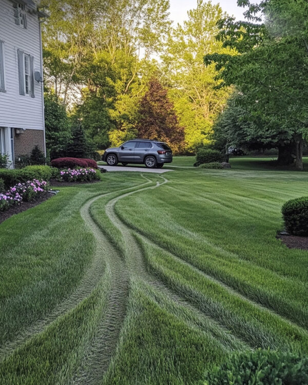 My Neighbor Drove over My Lawn Every Day as a Shortcut to Her Yard