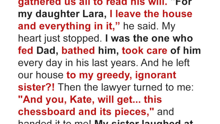 My Sister Inherited Everything, While My Father Left Me Only a Chessboard, But the Secret It Held Shocked Our Entire Family — Story of the Day