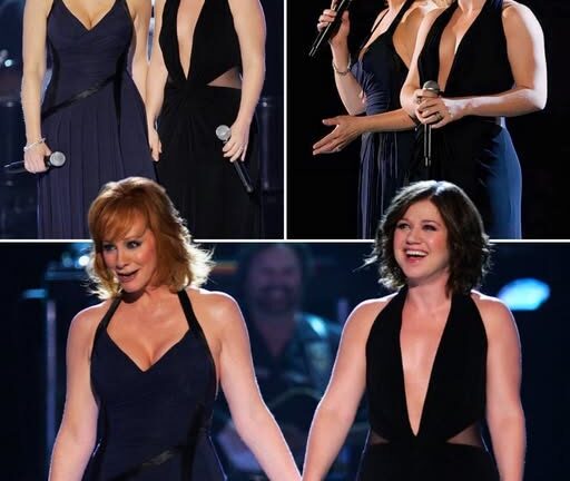 Kelly Clarkson Joins Former MIL Reba McEntire On Stage At The AMC Awards And They Leave The Audience In Awe