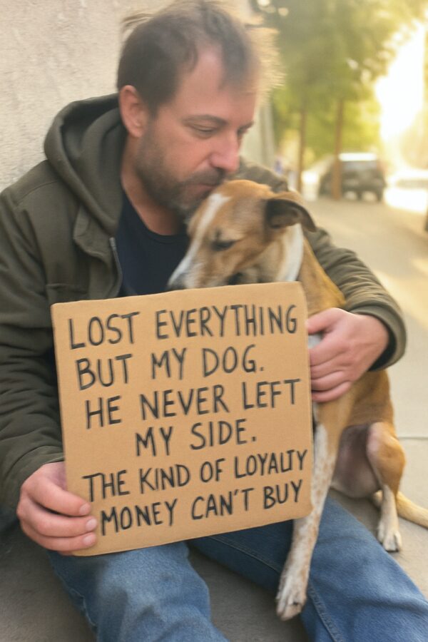 “I SLEPT UNDER A BRIDGE—BUT MY DOG KEPT ME WARM AND SANE”