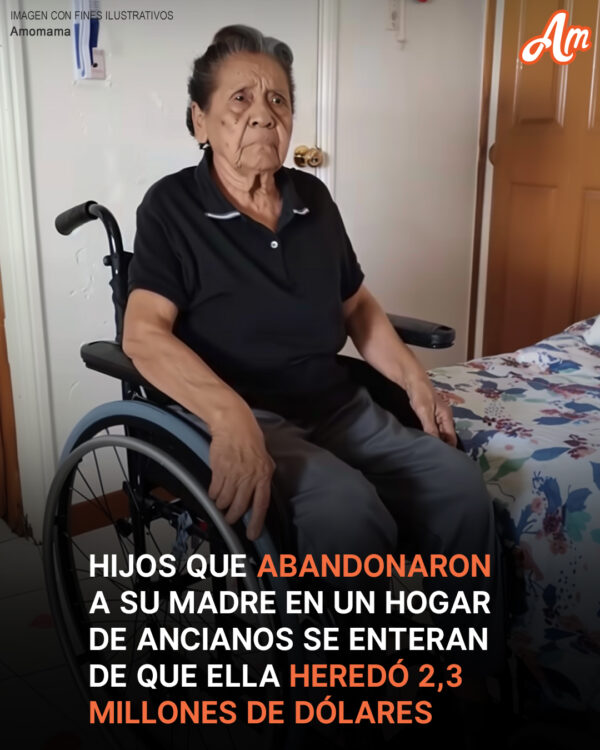 Nadie visita a señora en hogar de ancianos hasta que familiares se enteran de que heredó fortuna de $2,3 millones – Historia del día
