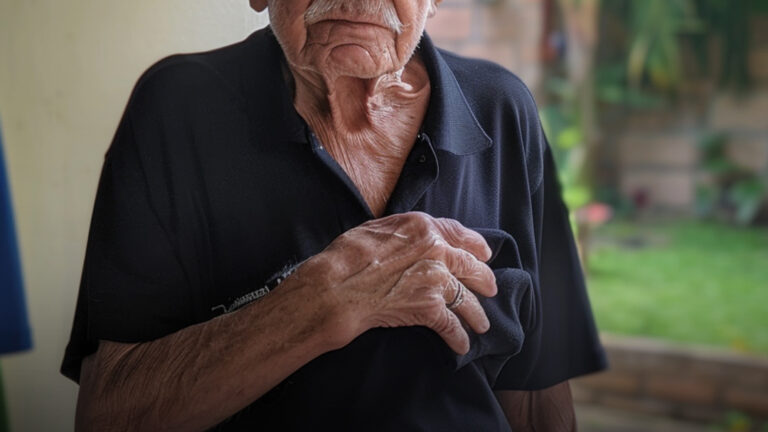 Anciano solitario invita a su familia a celebrar su cumpleaños 93, pero solo se presenta un desconocido