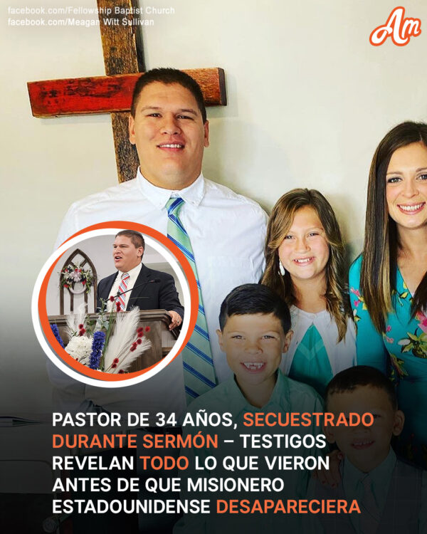 Secuestran al pastor Josh Sullivan durante un servicio religioso – Detalles