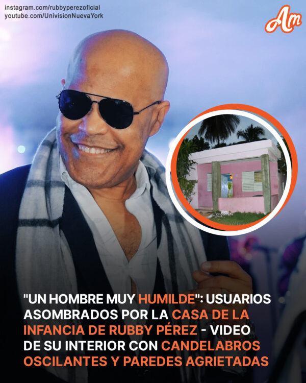 Dentro de la humilde casa donde creció Rubby Pérez