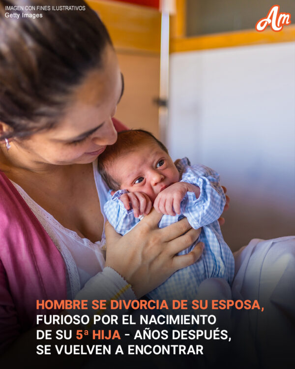 Hombre se divorcia tras el nacimiento de su 5ta hija: accidentalmente ve a su exesposa años después – Historia del día