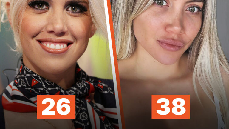 Cómo luciría Wanda Nara a los 38 sin cirugías — La IA revela 5 fotos