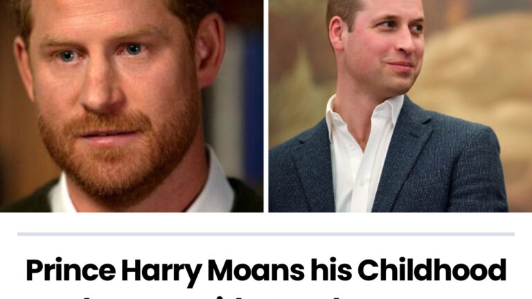 Prince Harry Whines That His Childhood Bedroom Was Not As ‘Luxurious’ As Prince William’s