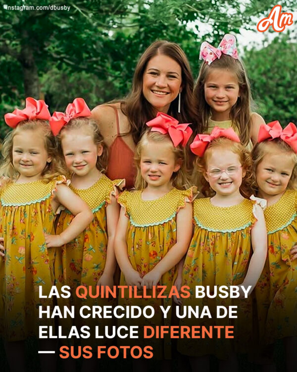 Danielle y Adam Busby, estrellas de un programa de televisión, son orgullosos padres de seis niñas, incluidas sus quintillizas – Conoce a sus hijas
