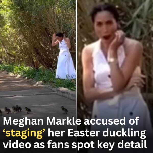 Meghan Markle Accused Of Fake Easter Duckling Video After Fans Spot An Embarrassing Detail