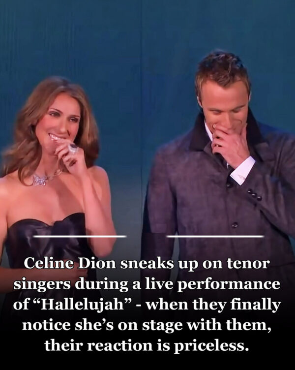 Celine Dion Goes Live With The Tenors In Surprise Performance