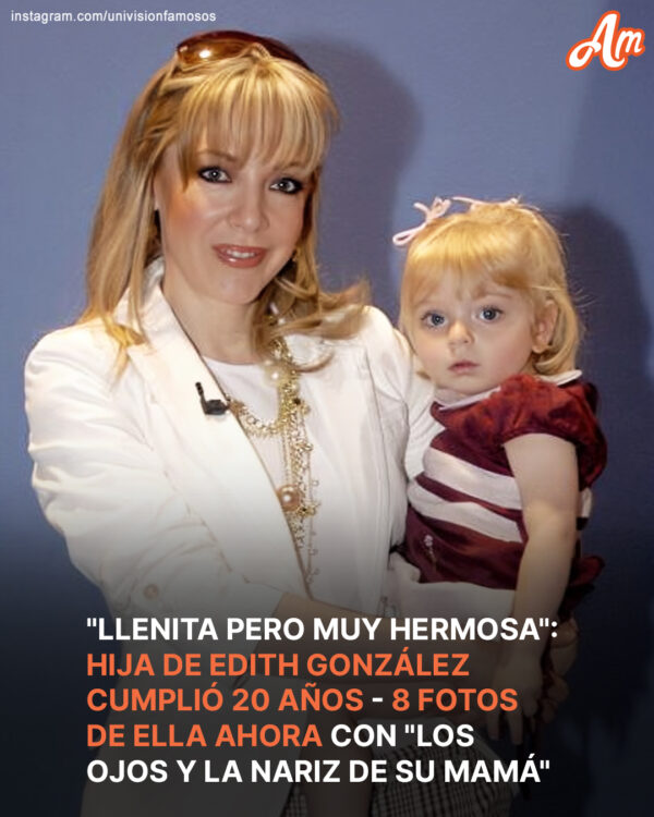 Fans asombrados por el aspecto actual de Constanza Creel, hija de Edith González y Santiago Creel – Fotos