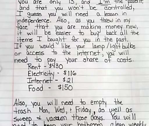 Mom Leaves a Note on Her “Disrespectful” Son’s Door—Now It’s Going Viral