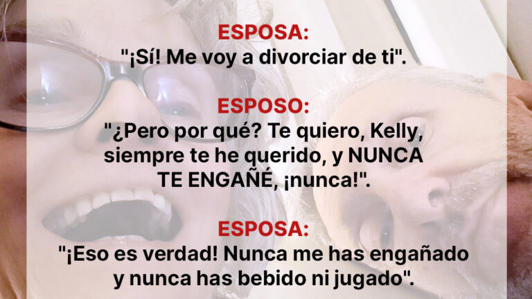 Una mujer pide el divorcio a su marido de 30 años aunque no le haya hecho nada — Historia del día
