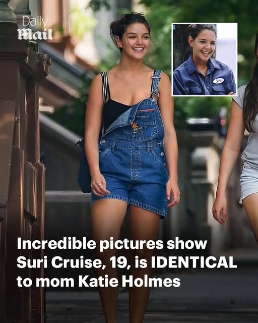 Katie Holmes… or Suri Cruise? Incredible pictures shows 19-year-old is definitely her mom’s daughter