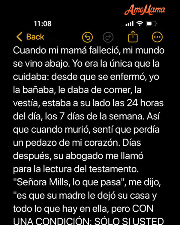 Pensé que heredaría la casa de mi madre, pero me dejó una carta diciendo que desaparecería en tres días a menos que hiciera una cosa – Historia del día