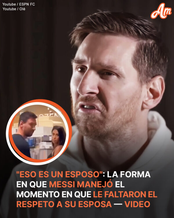 Messi defendió a su esposa sin dudarlo — Estas son las imágenes