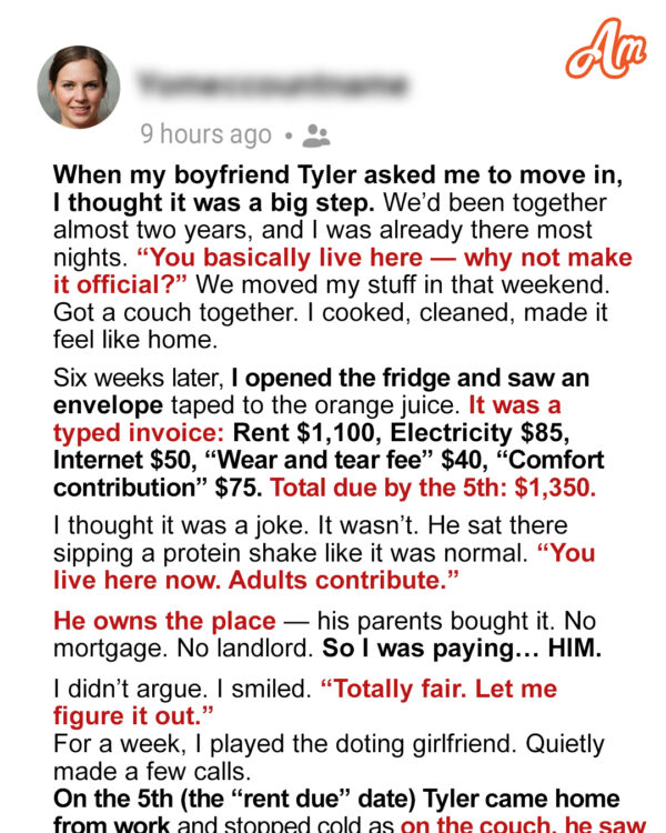 My Boyfriend Demanded I Pay Him Rent to Live in His Apartment