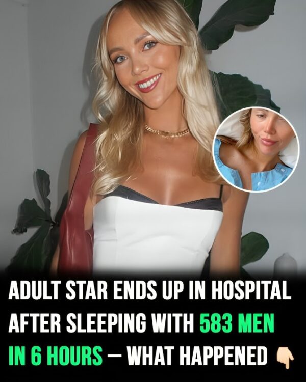 Adult star hospitalized after sleeping with 583 men in one day