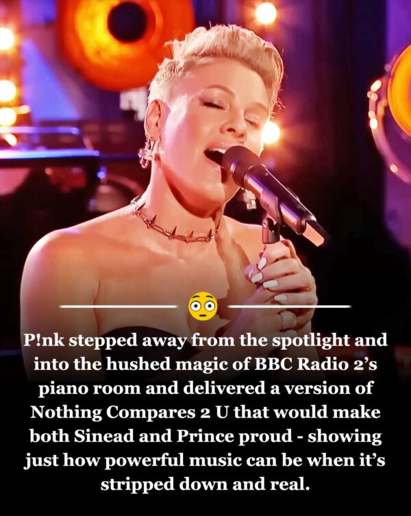 P!nk Performs Amazing Live Cover Of ‘Nothing Compares 2 U’ With BBC Orchestra