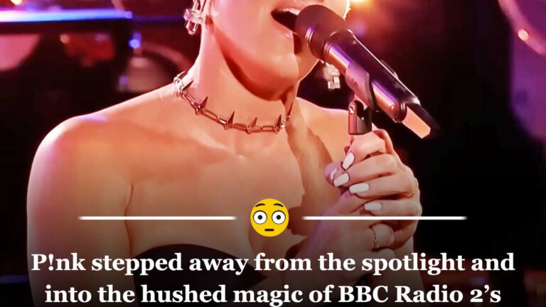 P!nk Performs Amazing Live Cover Of ‘Nothing Compares 2 U’ With BBC Orchestra
