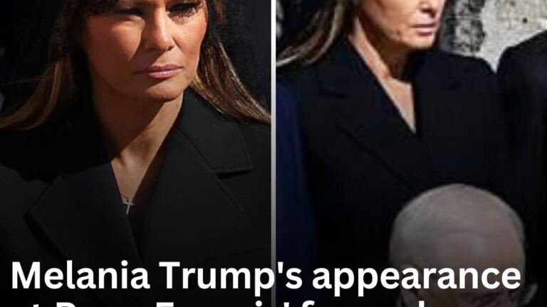Body Double Conspiracy Theories Are Flying After Melania Trump Shows Up At Pope Francis’ Funeral