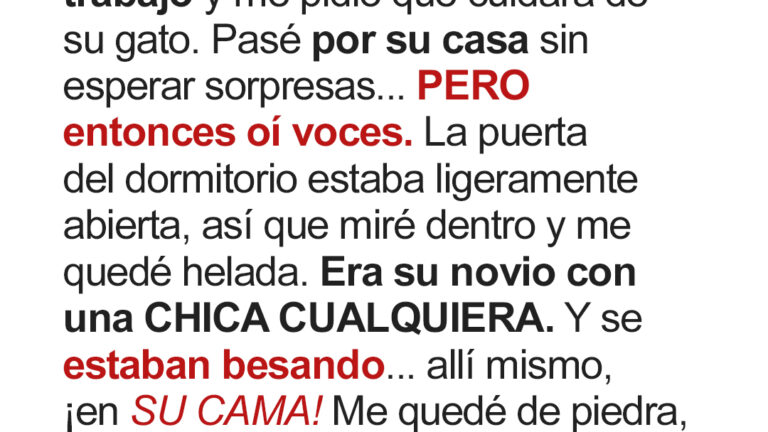 Mientras mi amiga estaba de viaje, descubrí que su esposo la engañaba y conspiraba para robarle la casa, pero ella se volvió contra mí – Historia del día