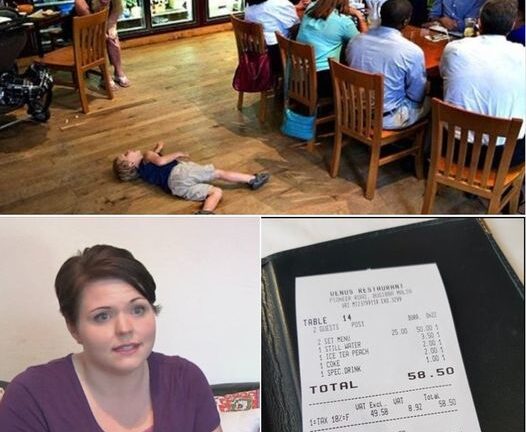 Couple says restaurant fined them for ‘poor parenting’ – the restaurant owner then reveals the truth