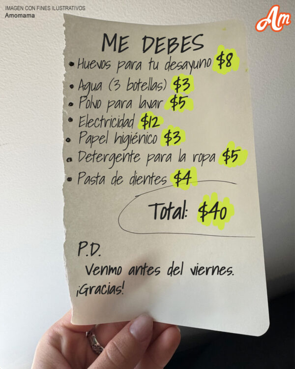 Después de cuidar a mi nieto, mi nuera me pasó una factura por “gastos de manutención”