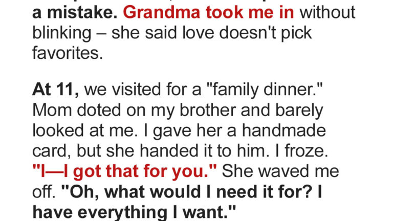 My Mother Abandoned 10-Year-Old Me to Raise Her ‘Perfect Son’ — but My Grandma Made Her Pay for It