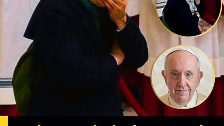 The nun who broke protocol to mourn Pope Francis decides to speak out and breaks the silence.