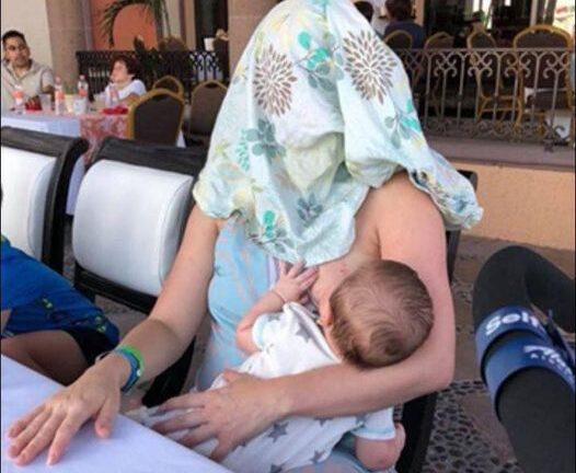 Mom Asked To Cover Herself Up When She Breastfeeds, But Wait Till You See Her Response
