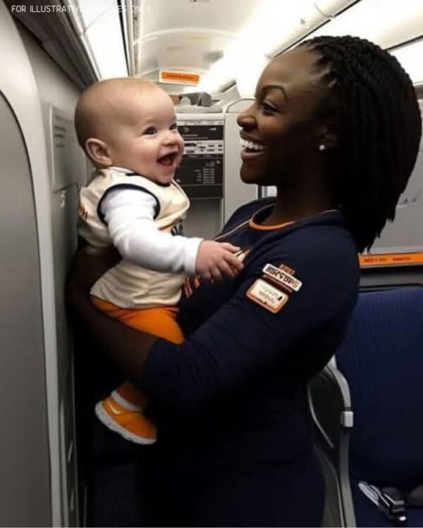 During My Last Flight, I Found A Baby A.b.andoned In Business Class With A Note Beside It