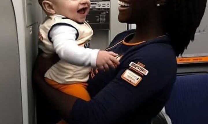 During My Last Flight, I Found A Baby A.b.andoned In Business Class With A Note Beside It