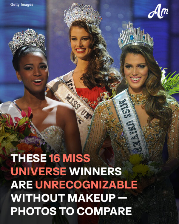 What 16 Miss Universe Winners Look Like Without Makeup — The Difference Stuns