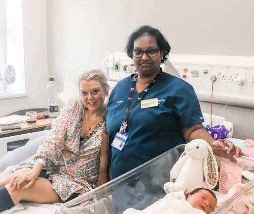 I WAITED OUTSIDE THE HOSPITAL ROOM, WHILE EVERYONE ELSE GOT TO MEET MY GRANDCHILD FIRST