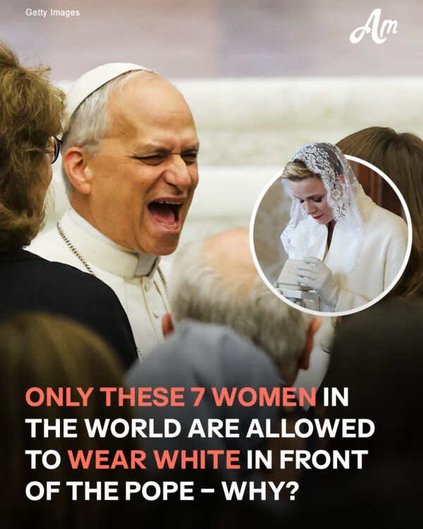 Why Only These 7 Women in the World Are Allowed to Wear White When Meeting the Pope