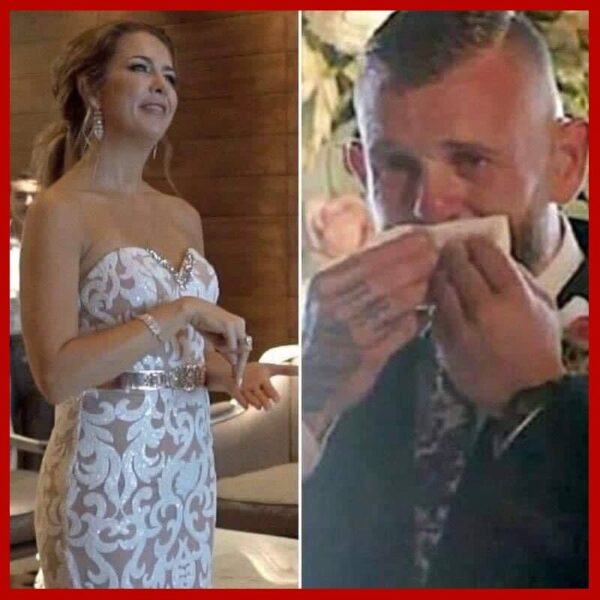 Deaf Man Looks At His Bride But Starts To Cry When She Shows Him Her Finger