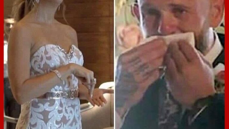 Deaf Man Looks At His Bride But Starts To Cry When She Shows Him Her Finger
