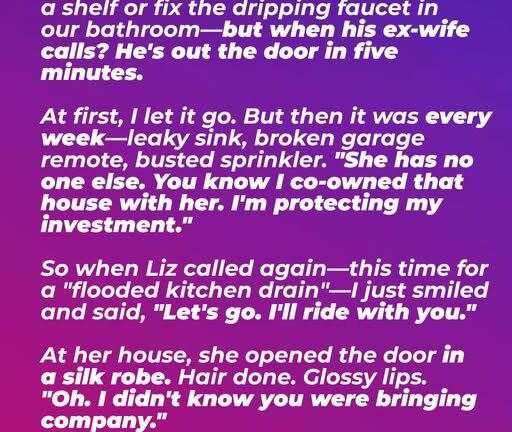 My Husband Kept Dropping Everything to Play Handyman for His Ex—So I Went with Him the Next Time She Called