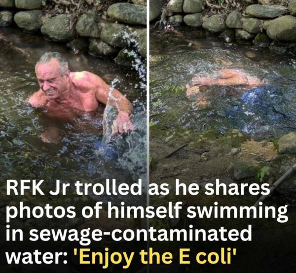 RFK Jr. Faces Backlash After Swimming In Contaminated Water