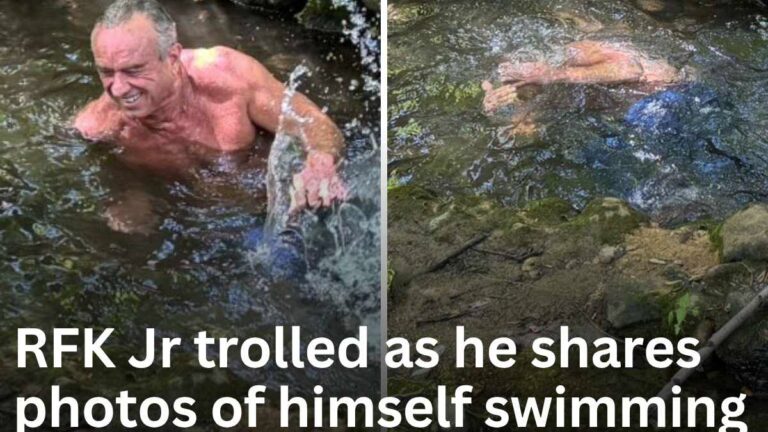 RFK Jr. Faces Backlash After Swimming In Contaminated Water