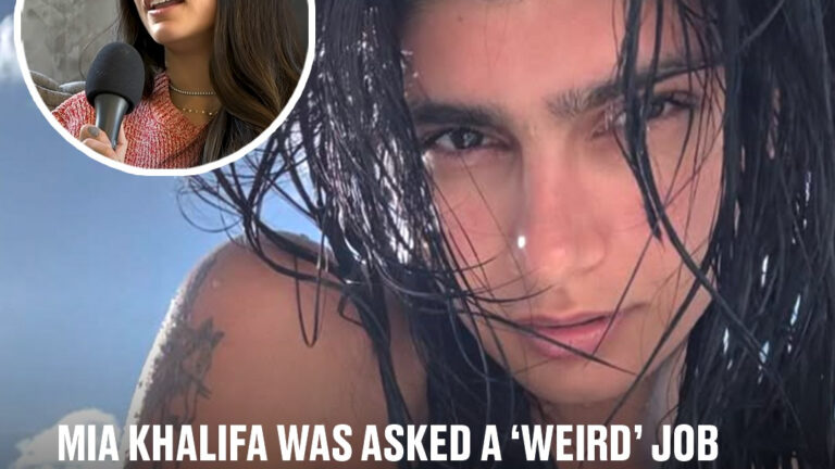 Mia Khalifa was asked a ‘weird’ job interview question that made her realise she ‘couldn’t go back to normal life’