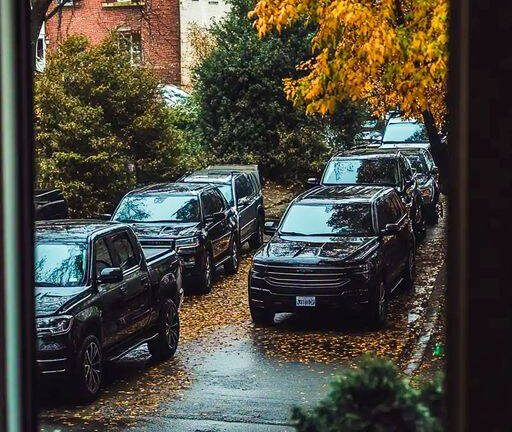 Pregnant Taxi Driver Takes a Homeless Man to the Hospital — Next Morning She Sees a Motorcade of SUVs Outside Her Window
