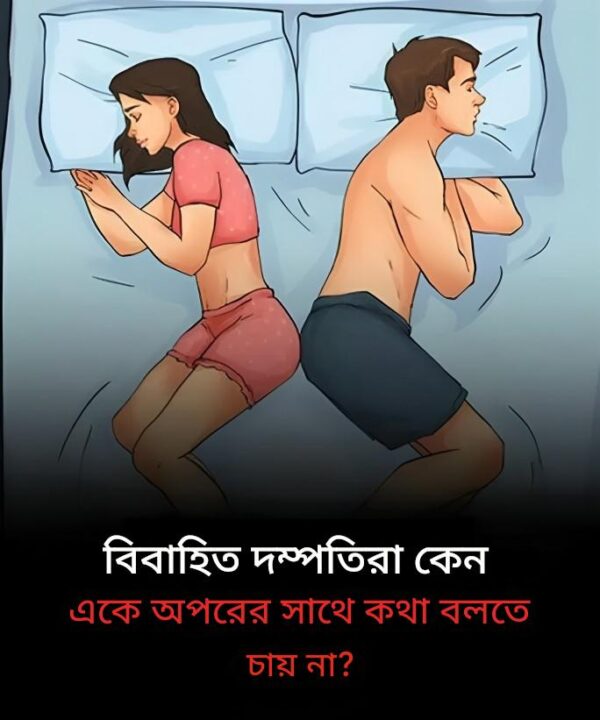 বিবাহিত দম্পতিরা কেন একে অপরের সাথে কথা বলতে চান না?